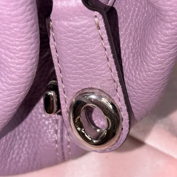 BNWT Authentic Coach Turnlock Edie – Jasmine Powder Pink Style #36855 - Picture 6 of 12